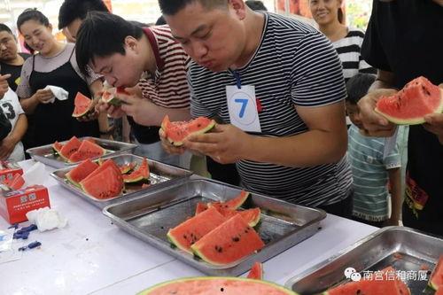 吃瓜比赛商场,商场吃瓜比赛狂欢盛况